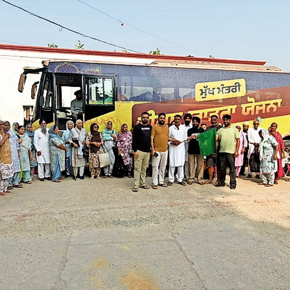 श्री आनंदपुर साहिब, माता नैना देवी के लिए संगत रवाना