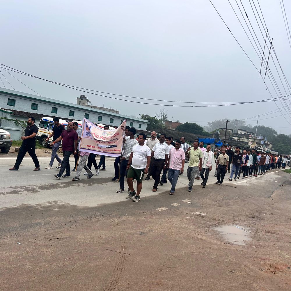 सभी विकासखंडों में निकली वॉकथॉन जनप्रतिनिधि, अधिकारी भी रहे शामिल
