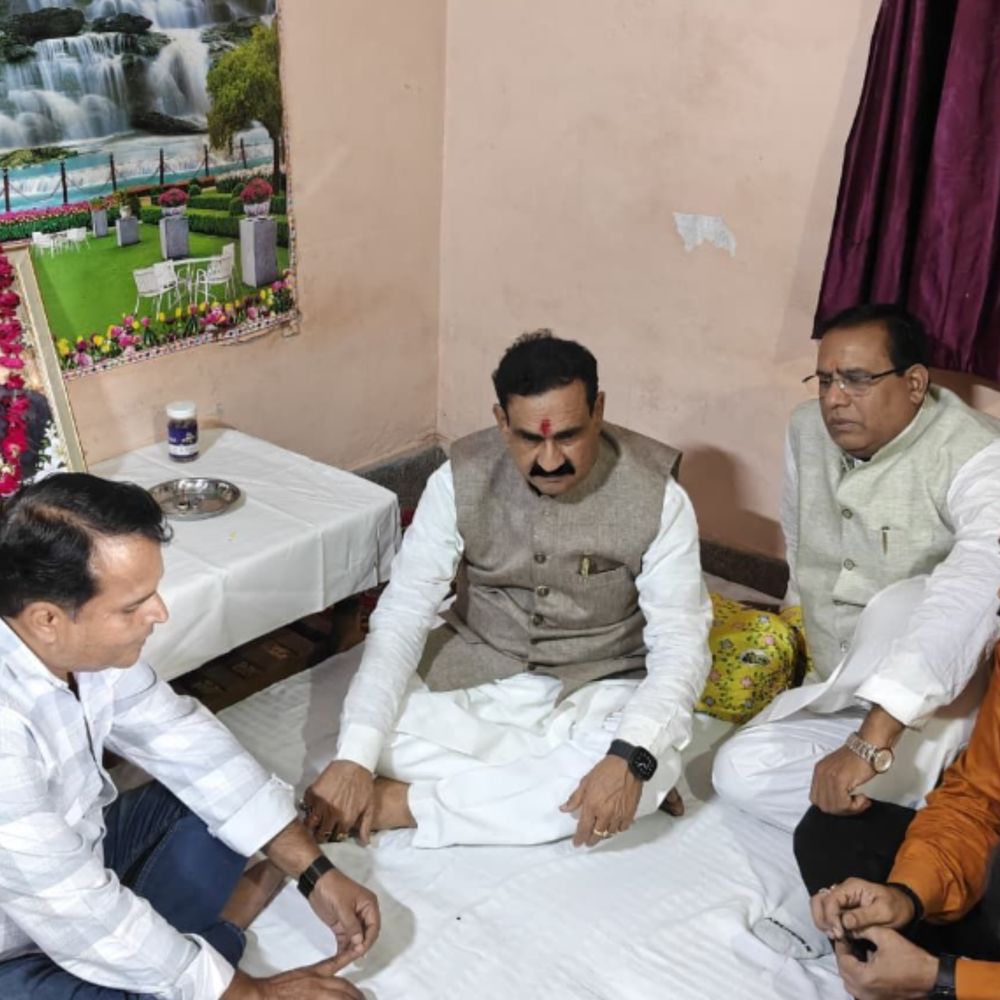 पूर्व गृहमंत्री डॉ. नरोत्तम मिश्रा ने जताई शोक संवेदना – Shivpuri News