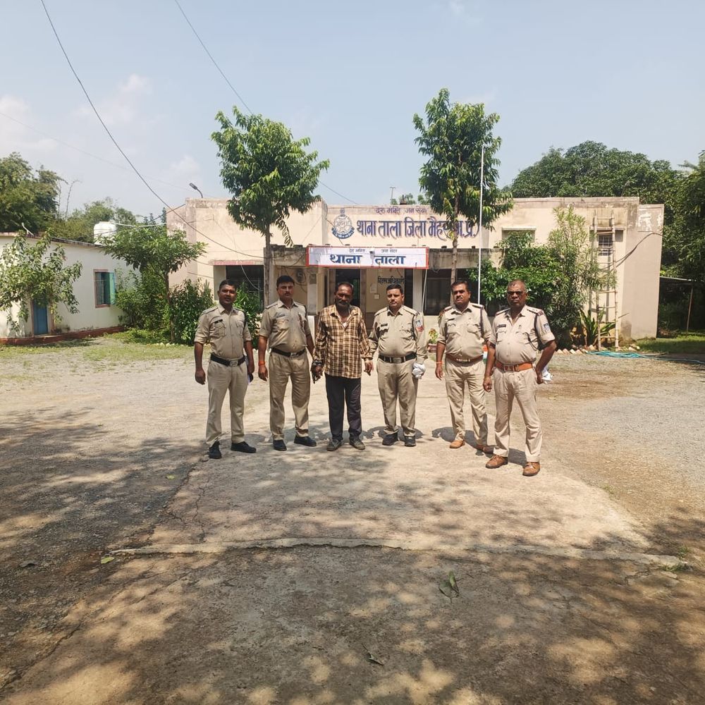 16 साल से फरार स्थाई वारंटी गिरफ्तार:मैहर उपजेल भेजा; 20 साल पुराने प्रकरण में फरार चल रहा था