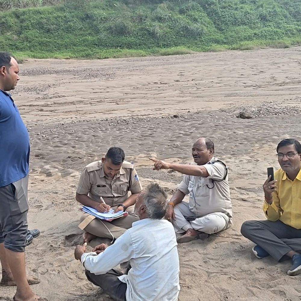 नदी में डूबे युवक का 3 दिन बाद मिला शव:गणेश विसर्जन के दौरान डूबा था; 2 दिन तलाशी के बाद SDRF ने निकाला