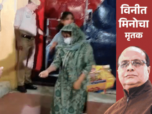 कानपुर कारोबारी हत्याकांड- जेल से बाहर आई बहू शालू:कोर्ट ने कहा था- तुरंत रिहा करो, बेटे ने पिता की हत्या कराकर फंसाया