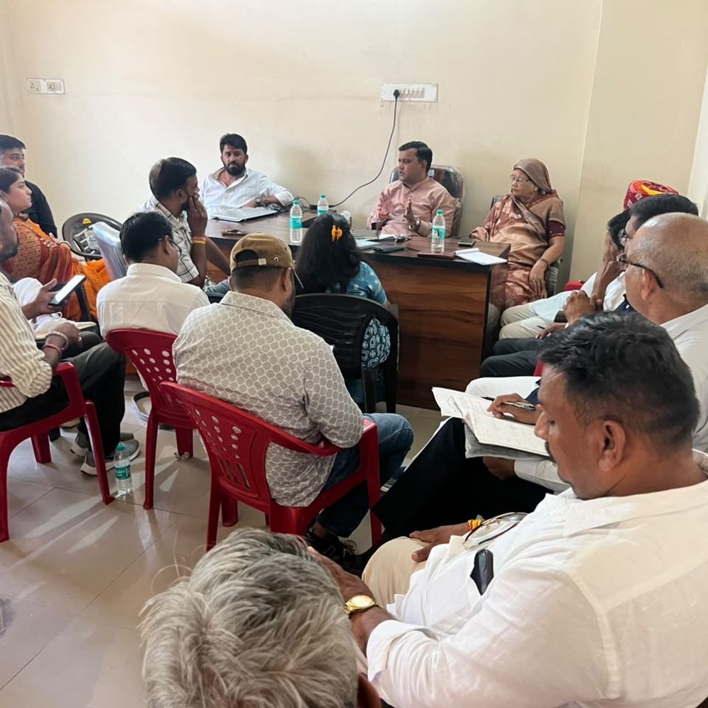 सलूंबर में भाजपा ने पंचायती राज चुनाव की रणनीति बनाई:वार्ड प्रभारियों की नियुक्ति और चुनावी समीकरणों पर चर्चा की