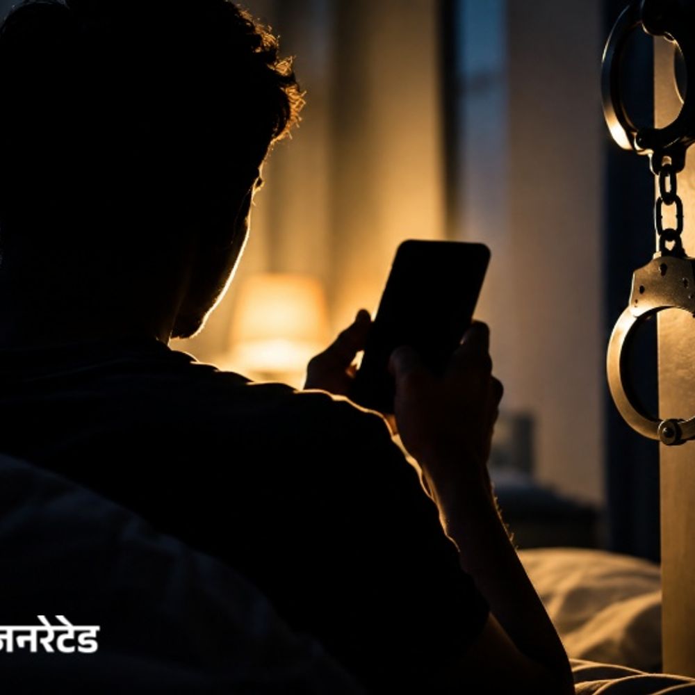 नाबालिगों के अश्लील वीडियो देखने वालों को होगी जेल:सजा से पहले 4 मौके; 10 लाख तक का जुर्माना, सिम भी हो सकती है ब्लॉक