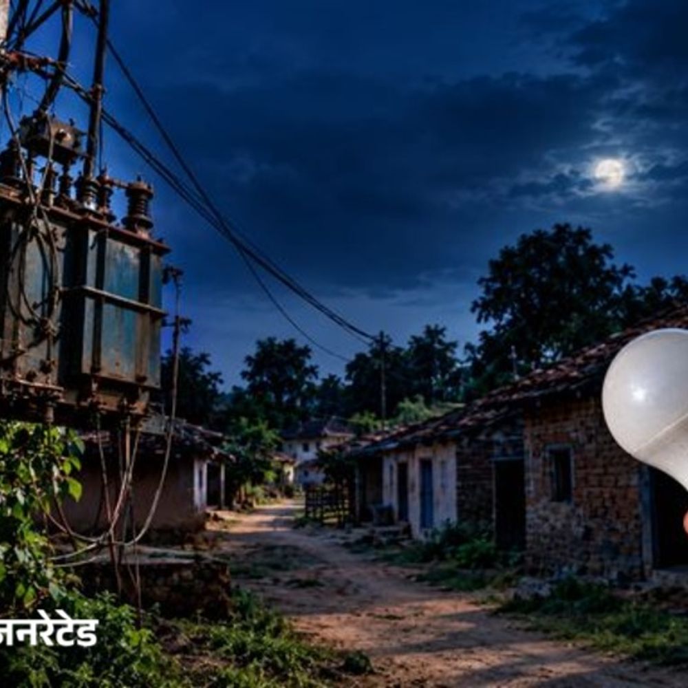 गांव में 3 महीने से बिजली गुल, घर-खेत अंधेरे में:खंडवा में 70 कनेक्शन पर 9 लाख बकाया; सामूहिक कार्रवाई पर ग्रामीण नाराज