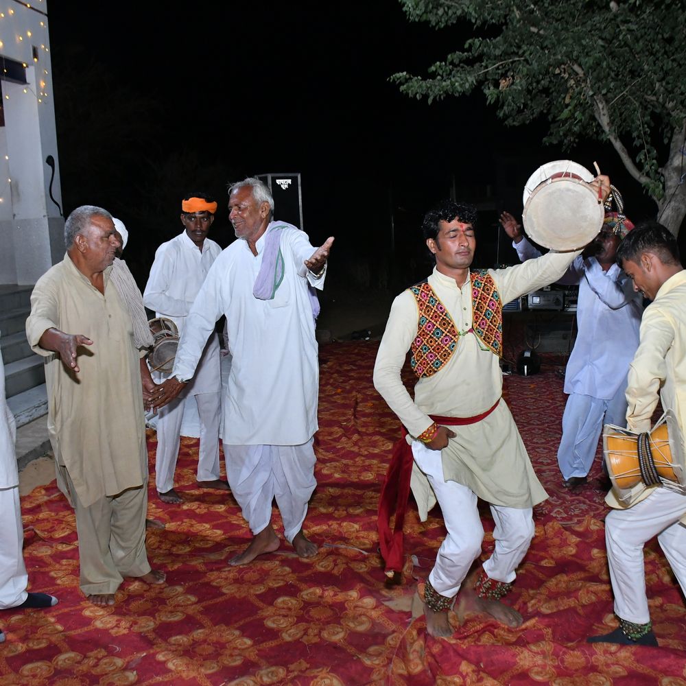 पेमाराम बरोड़ भगत की मेड़ी में जागरण हुआ