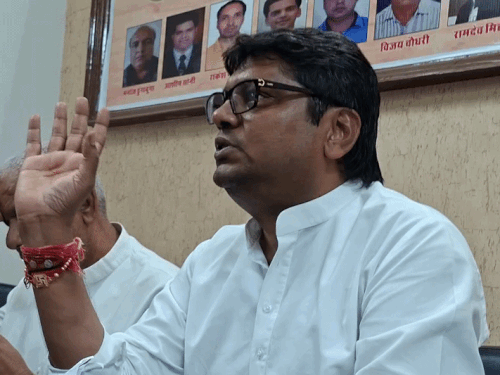 मूंदड़ा बोले- पुलिस रेड से बदला सभापति चुनाव का नतीजा:महेश पेड़ीवाल ने अपने लिए गड्ढा खोदा, चांडक- शाह पर छापेमारी कराई