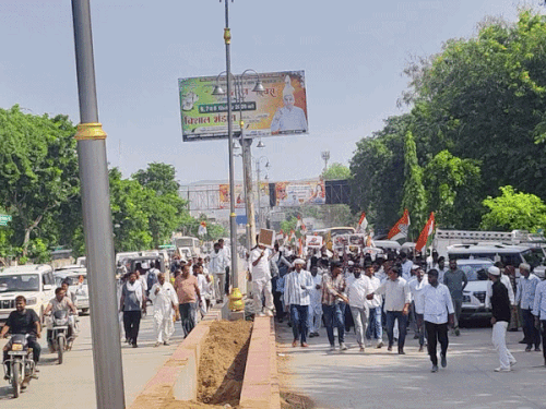 नगर निकाय चुनाव में भाजपा पर बेईमानी करने का आरोप:जिलाध्यक्ष बोलीं- बीजेपी ने सत्ता का दुरुपयोग कर वोट चोरी की
