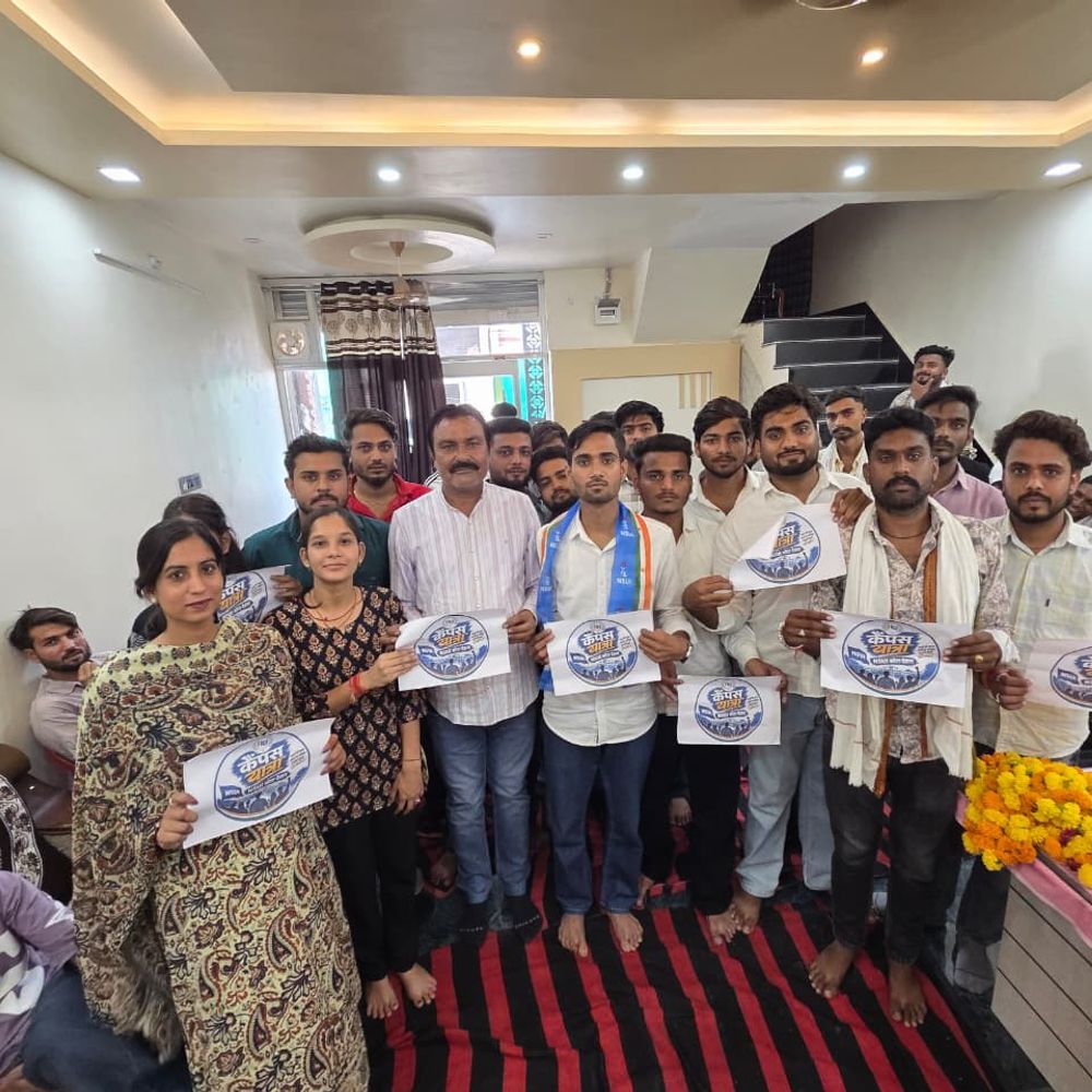 सांगोद में NSUI देहात जिलाध्यक्ष का स्वागत:कैंपस यात्रा की शुरुआत, कॉलेजों तक संगठन की पहुंच बढ़ाने पर जोर