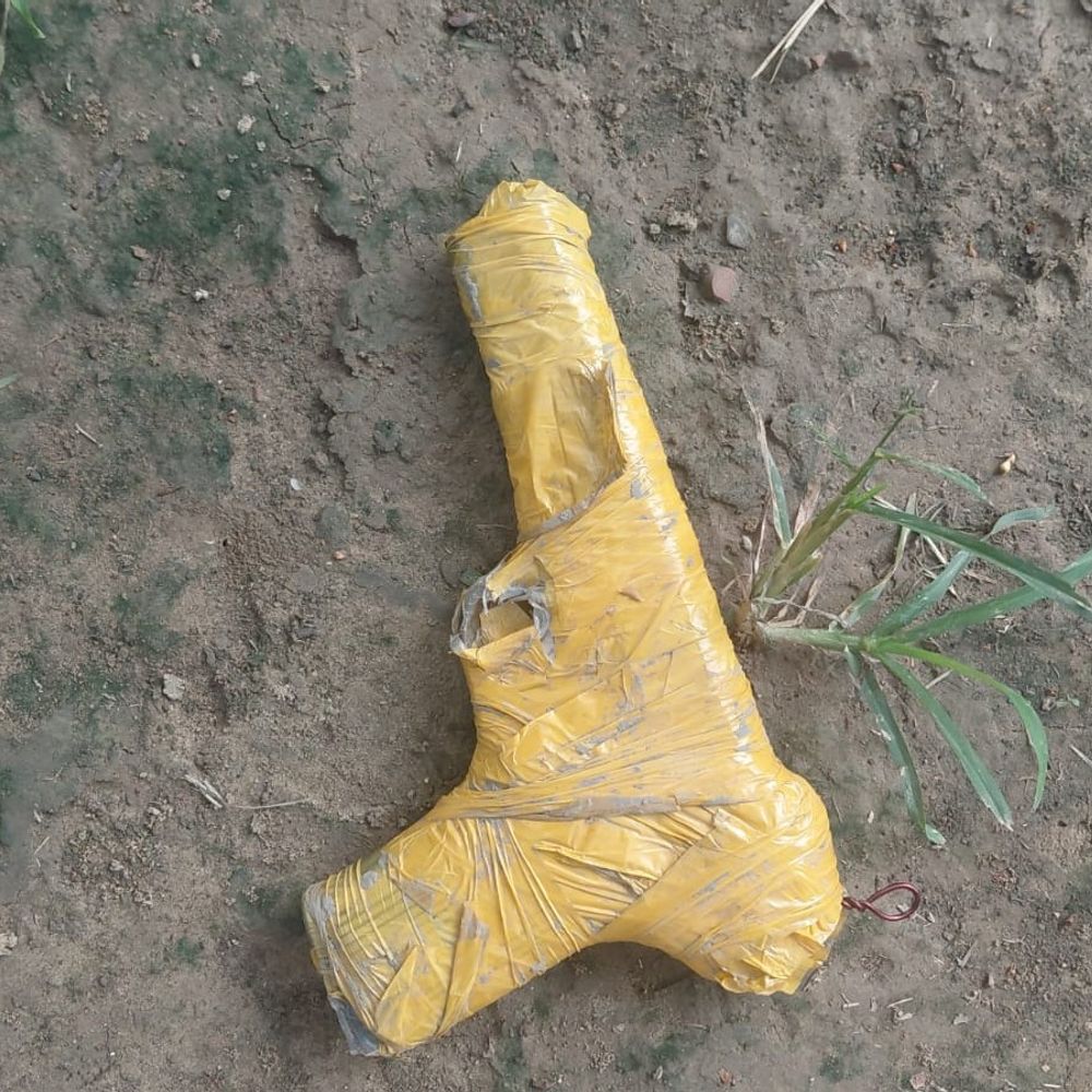 तरनतारन में दो हथियार तस्कर गिरफ्तार, पिस्टल बरामद:सीमा पार से ड्रोन से मंगाई थी 30 बोर की पिस्तौल, नेटवर्क की तलाश में जुटी पुलिस