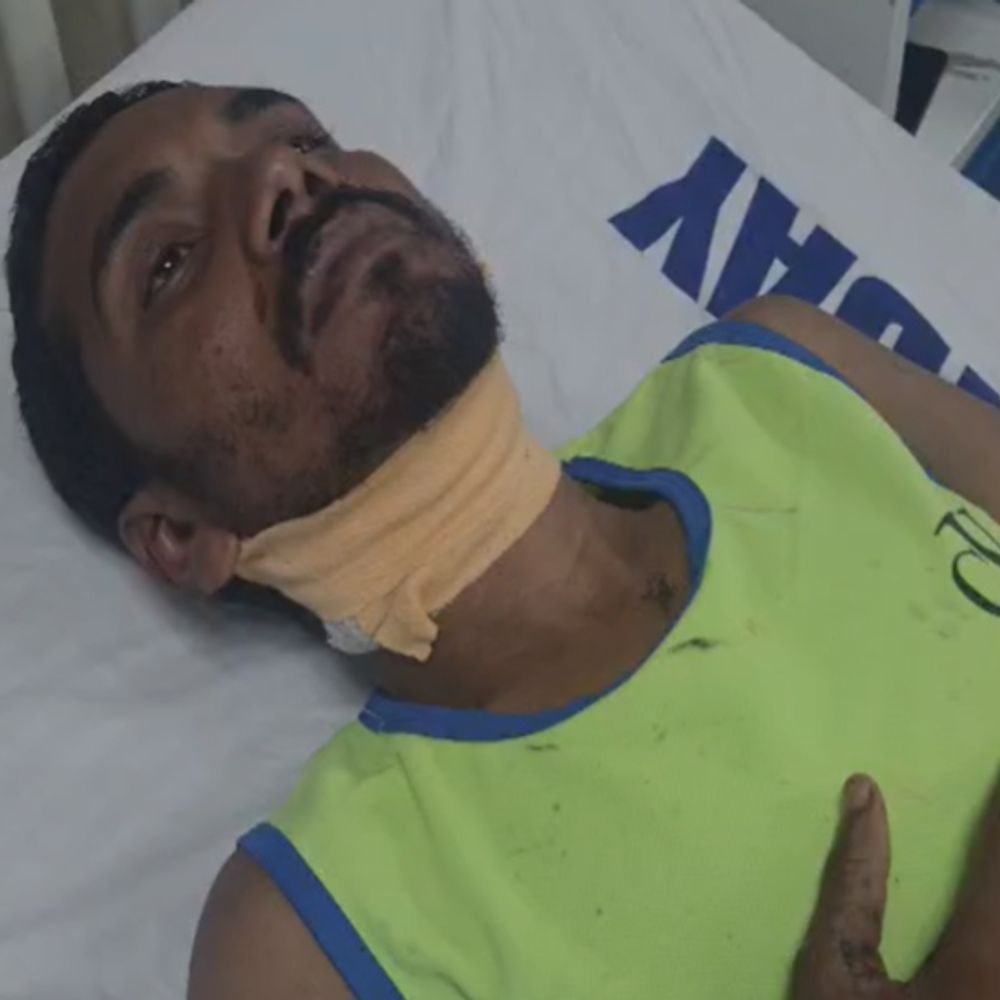 ब्याज की रकम नहीं देने पर दंपत्ति ने काटा गला:6000 की उधारी पर मांगा 18 हजार ब्याज, नहीं देने पर पति-पत्नी ने मिलकर किया वार