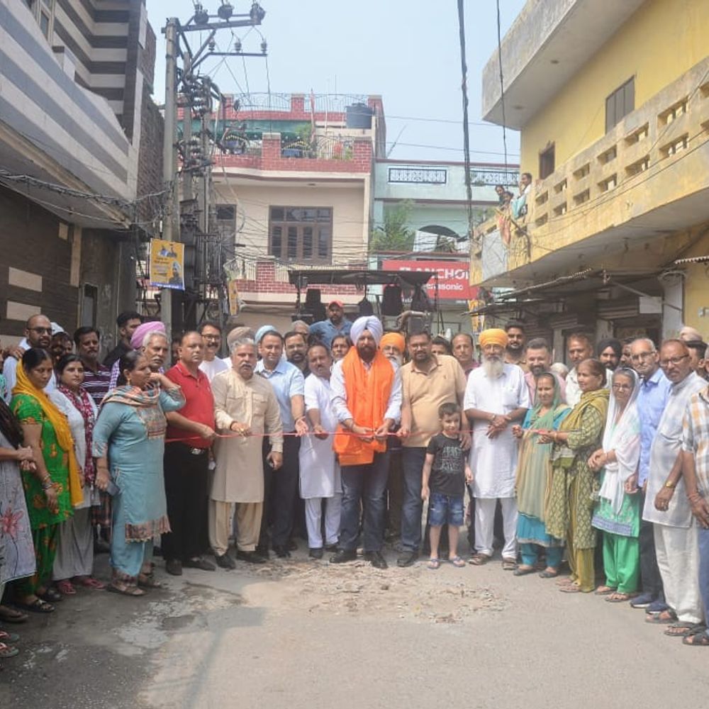 नेहरू कॉलोनी, जवाहर नगर में विकास कार्यों का उद्घाटन