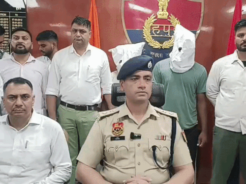 करनाल में अवैध हथियारों के नेटवर्क का खुलासा:एमपी से दो आरोपी गिरफ्तार, 8 देसी पिस्टल और 20 राउंड बरामद