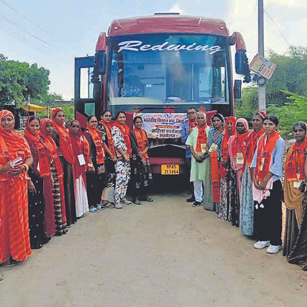 कार्यकर्ता सम्मेलन के लिए पाली की 53 प्रगतिशील किसान महिलाएं दिल्ली रवाना, अनुभव साझा करेंगी