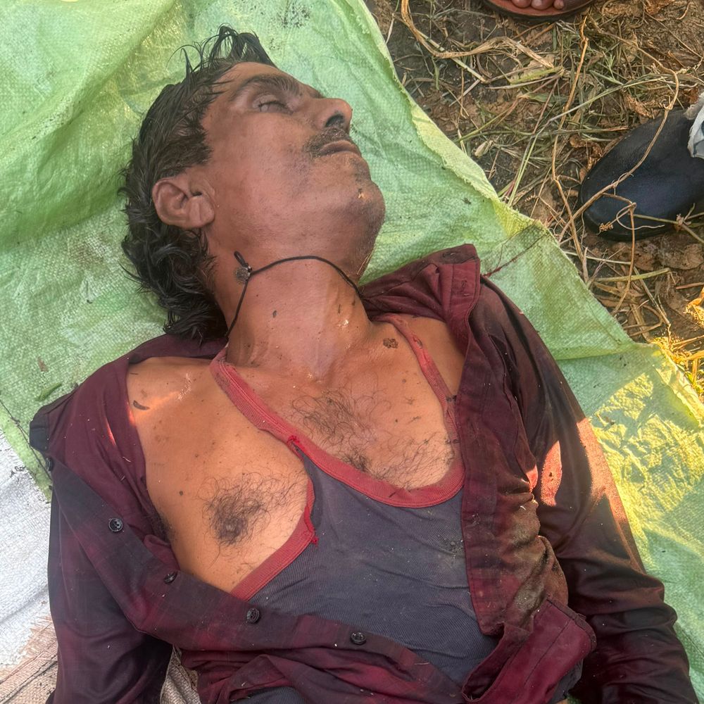 शाजापुर में कुएं में गिरने से किसान की मौत:सोयाबीन कटाई के दौरान पानी लेने गया था, पैर फिसलने से हादसा