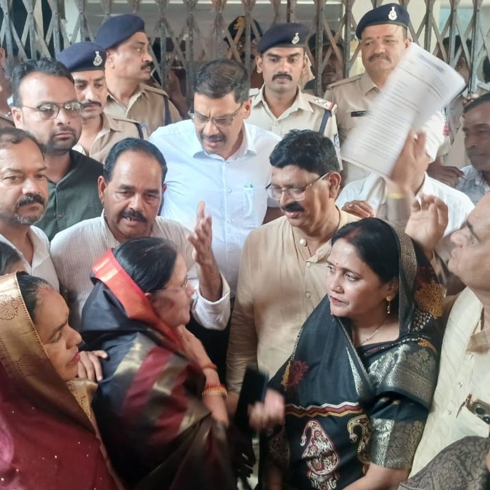 कांग्रेस ने CEC के इस्तीफे की मांग की:मतदान आंकड़ों में गड़बड़ी का आरोप, नरसिंहपुर में जांच की मांग