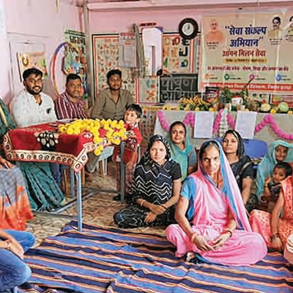 गांगला आंगनबाड़ी केंद्र में आंगन मिलन कार्यक्रम, बच्चों ने लिया उत्साह से भाग