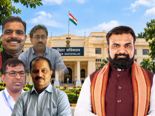 5 महीने में CMO से बदले सबसे पावरफुल 5 चेहरे:नीतीश के सबसे करीबी दीपक कुमार भी बाहर, संजय-लोकेश सबसे मजबूत अफसर