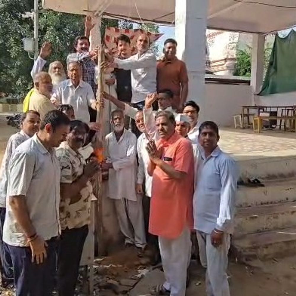 कोटपूतली में रामलीला के लिए बली पूजन हुआ:80 साल से हो रही रामलीला, 8 अक्टूबर से शुरू होगा मंचन