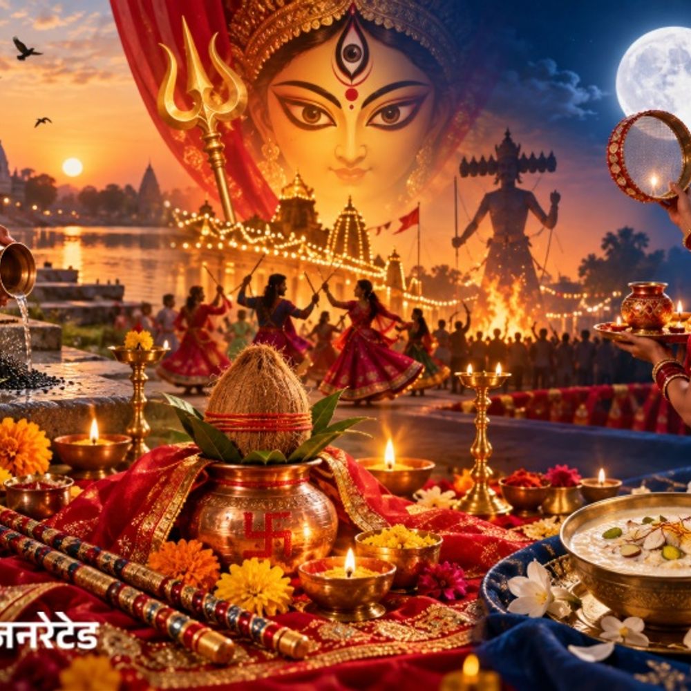 बड़े तीज-त्योहारों का महीना, अक्टूबर:इस महीने खत्म होगा पितृपक्ष, नवरात्रि, शरद पूर्णिमा और करवा चौथ जैसे बड़े त्योहार भी रहेंगे