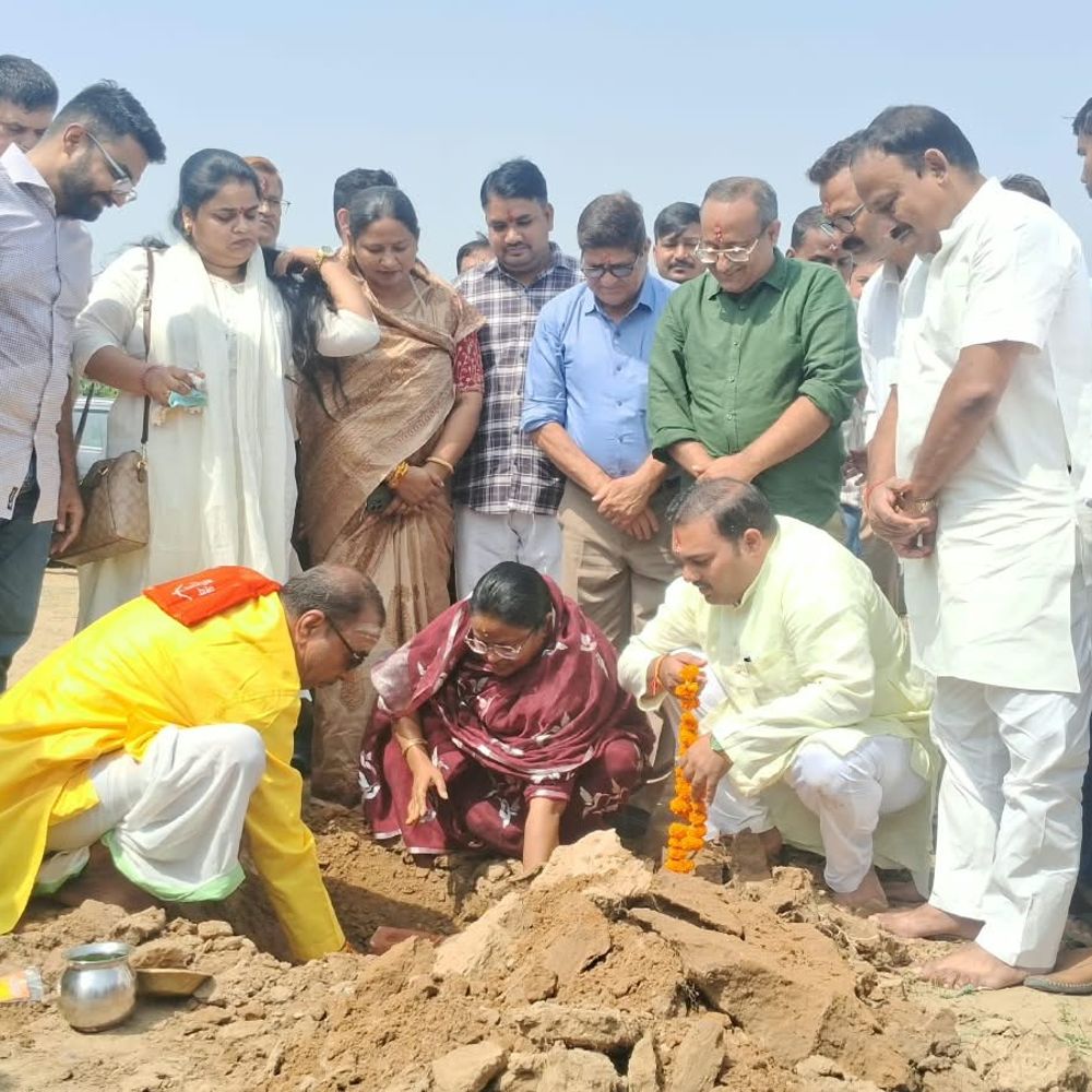 गुरु रविदास की 650वीं जयंती पर होगा समरसता महोत्सव:2 से 4 अक्टूबर तक चलेगा आयोजन, विधि-विधान से हुआ भूमि पूजन