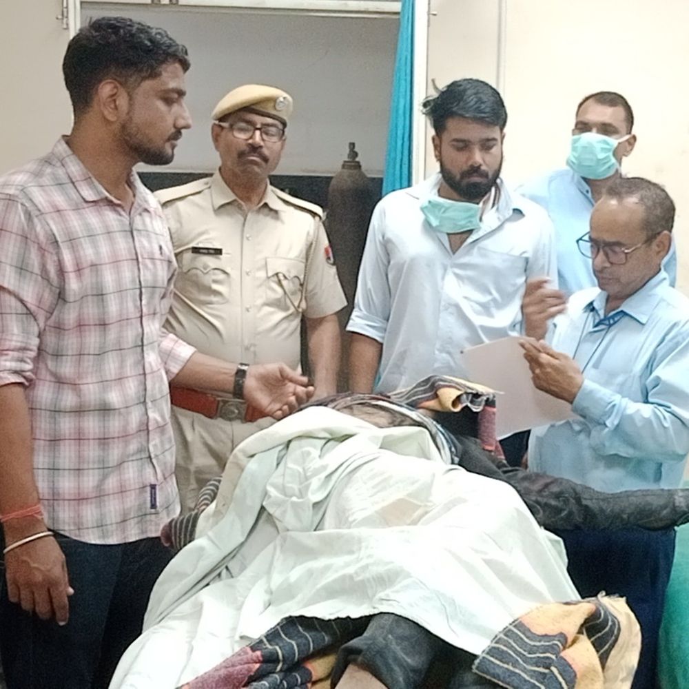 चूरू में छत से गिरकर युवक की मौत:रात को सोते समय गिरा, रेलवे कॉलोनी में कंस्ट्रक्शन साइट पर करता था काम