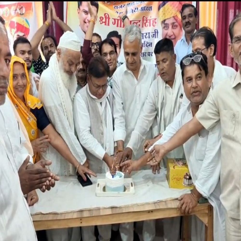 कांग्रेस प्रदेश उपाध्यक्ष बोले- छीना-झपटी करके भाजपा ने चुनाव जीता:नहीं तो सूपड़ा साफ हो जाता; डोटासरा के जन्मदिन पर गोसेवा कार्यक्रम मनाया