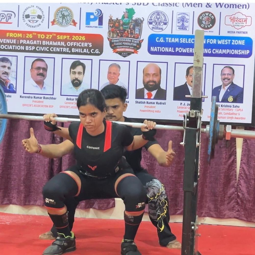 कुलदीप वर्मा ने जीता जूनियर का खिताब आभा और अभिषेक जॉर्ज बने बेस्ट लिफ्टर