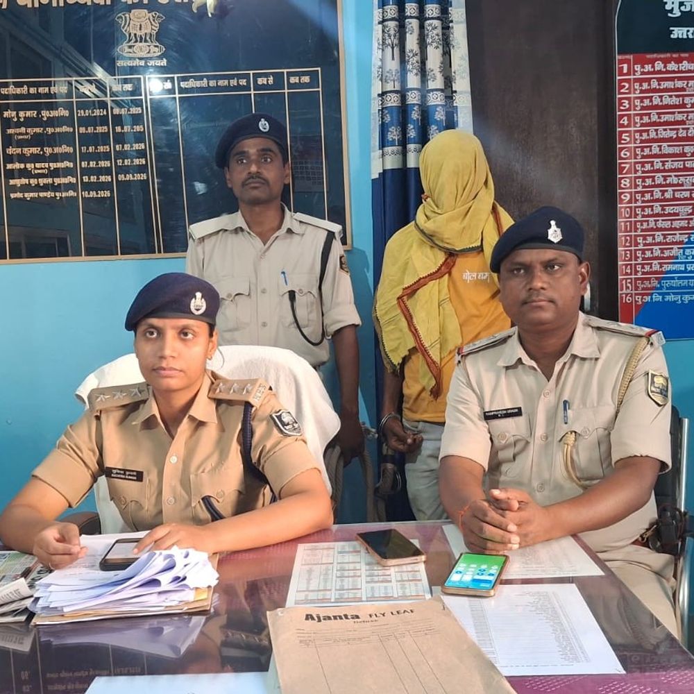 मुजफ्फरपुर में इंश्योरेंस मैनेजर से छिनतई, एक आरोपी गिरफ्तार:पुलिस ने एक आरोपी को पकड़ा, बाइक भी बरामद; दो अन्य की तलाश जारी