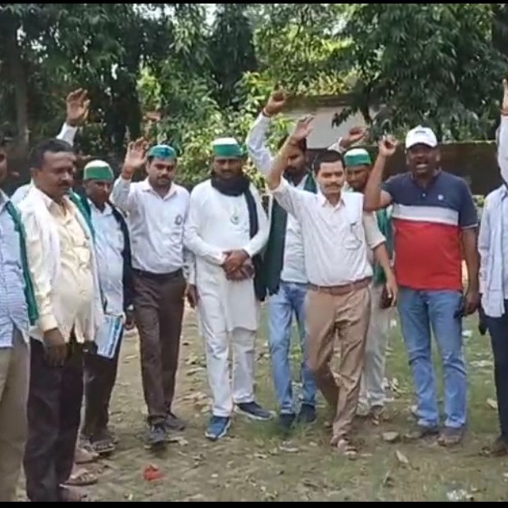 बारिश से बर्बाद फसलों के लिए किसान यूनियनने मांगा मुआवजा:तत्काल सर्वे कराकर प्रभावित किसानों को क्षतिपूर्ति दिलाने की मांग