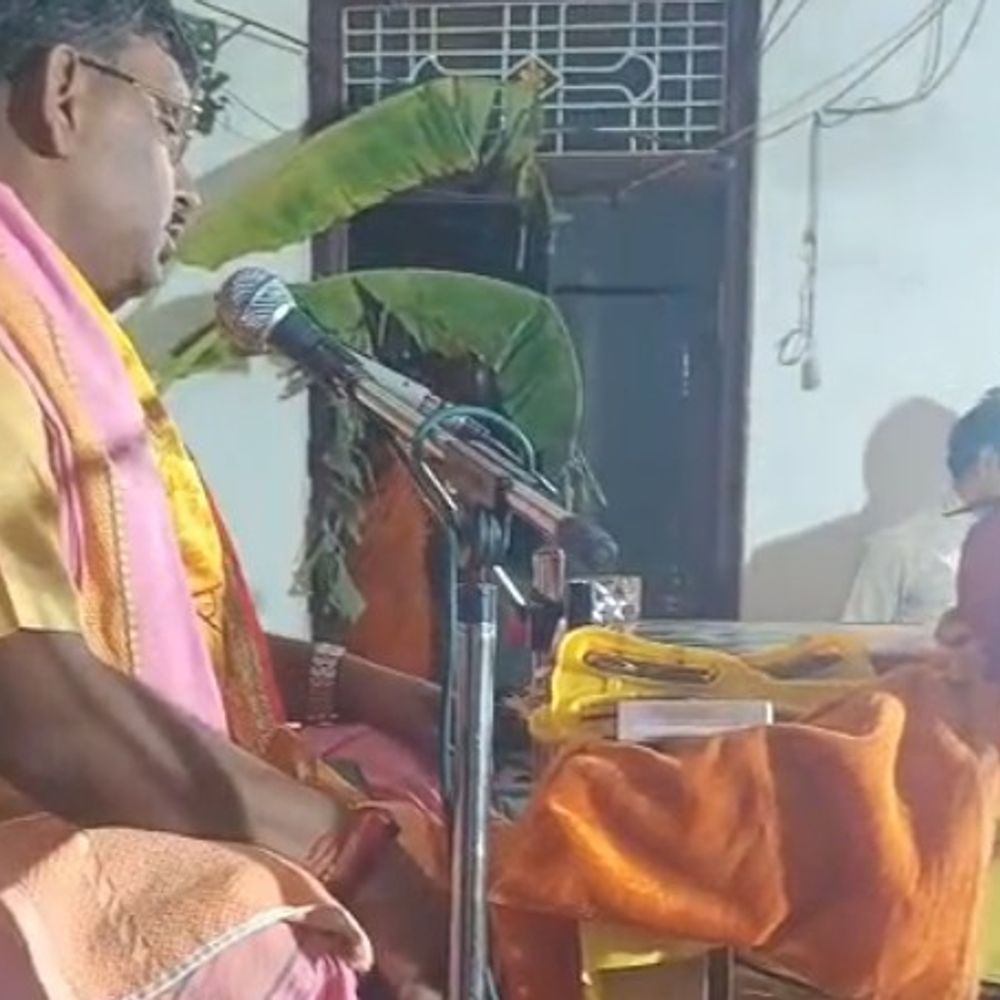 जद्दूपुर में संगीतमय भागवत कथा:जीवन में सुंदर नीति अपनाने का दिया संदेश