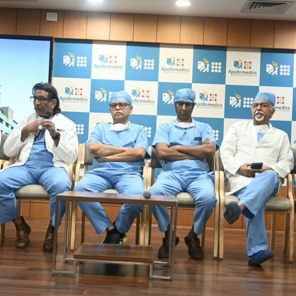 अपोलो हॉस्पिटल की उपलब्धि:हार्ट-लंग मशीन की मदद से की जटिल थायराइड कैंसर की सर्जरी