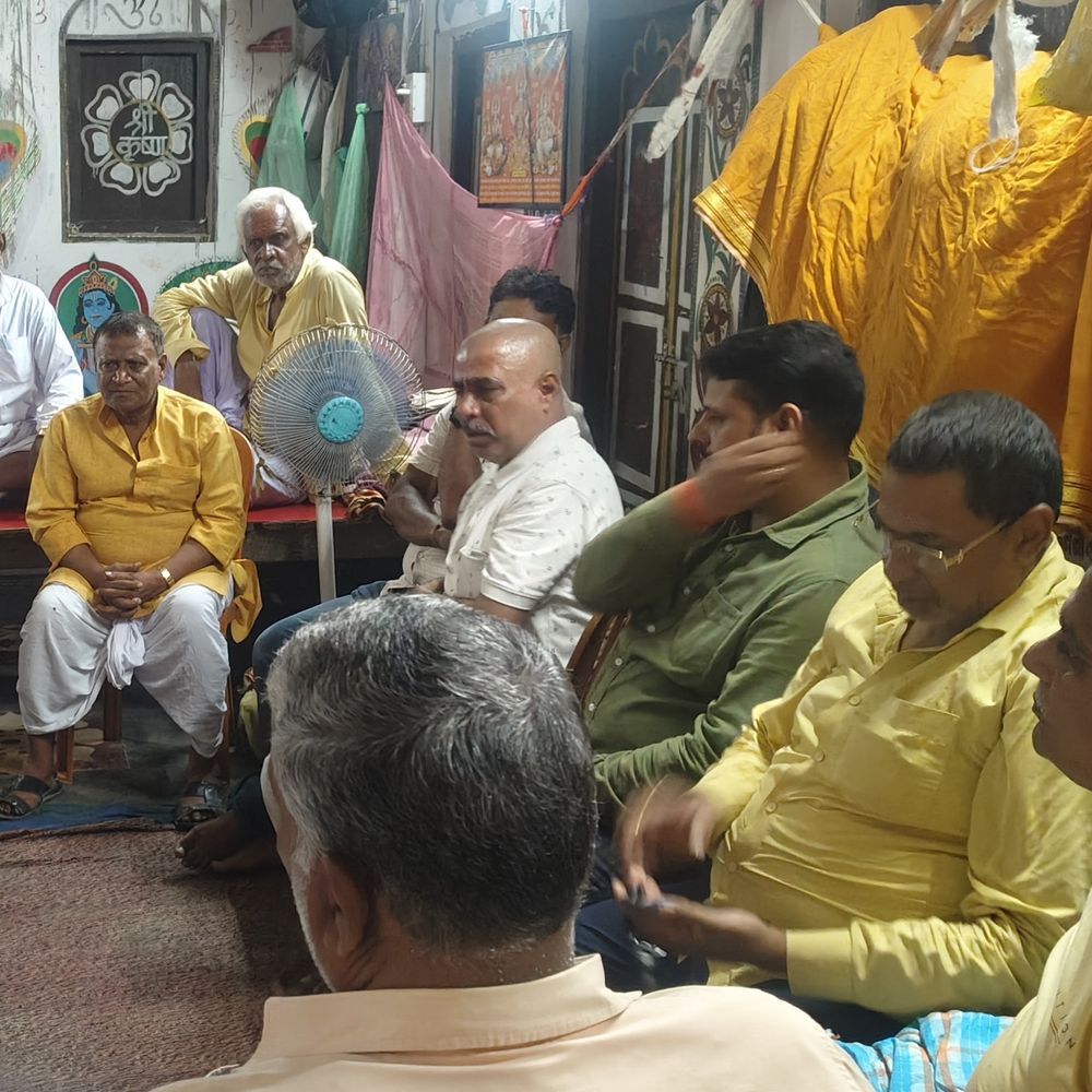 बेलाडीह में दशहरा रावण दहन की तैयारी:आयोजन पर बनी सहमति, बेलागंज में 1996 से हो रहा आयोजन; पुलिस सुरक्षा का भी भरोसा