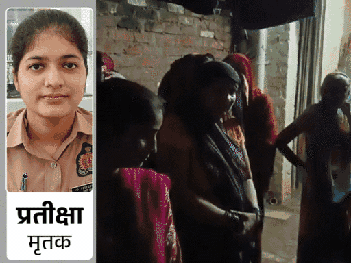 कानपुर में महिला सिपाही ने फंदा लगाकर जान दी:पिता बोले-थाने पर कुछ हुआ, बहन से तनाव में होने की बात कही थी; मोबाइल रिसेट मिला