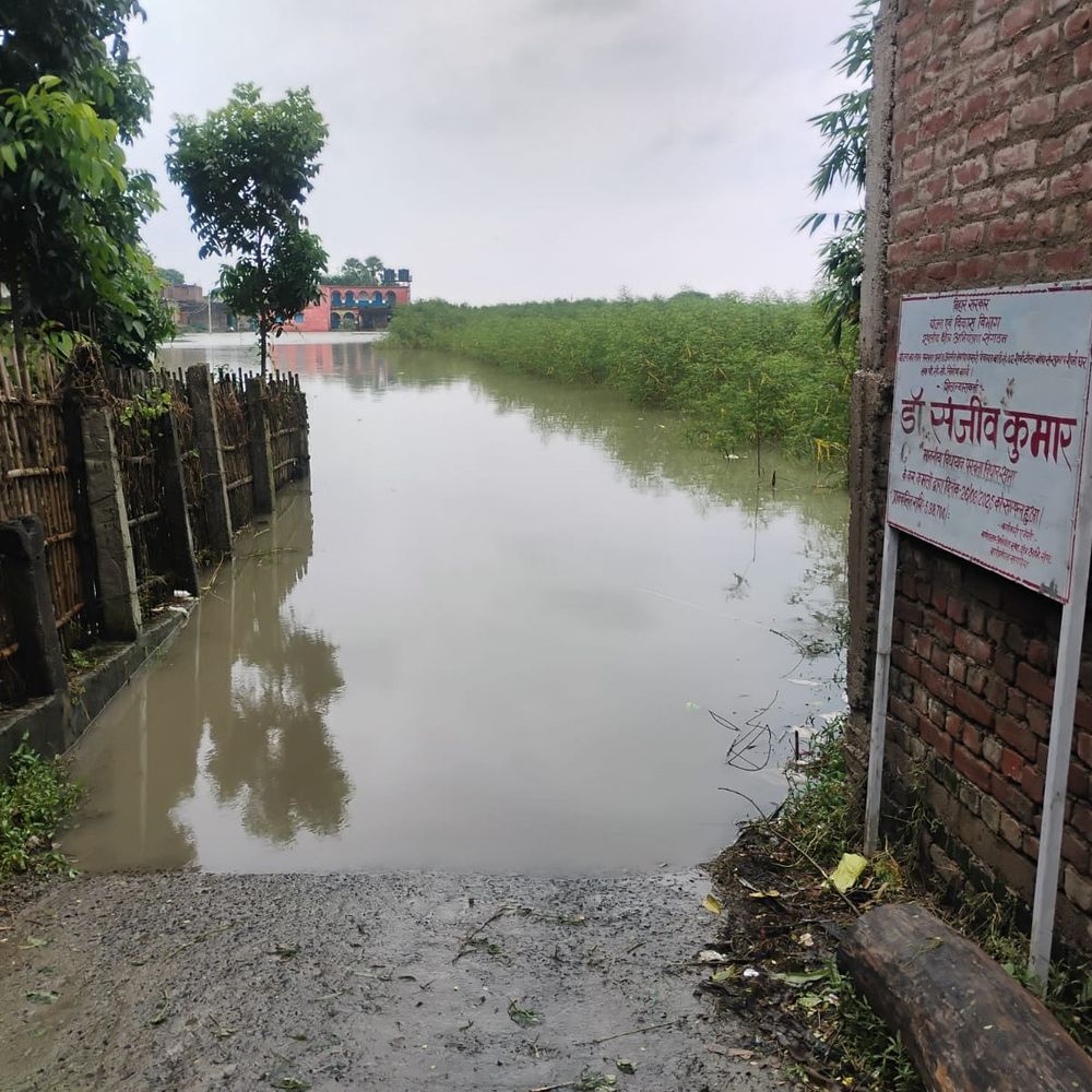 खगड़िया में गंगा-बूढ़ी गंडक खतरे के निशान से ऊपर:गंगा में 16 और बूढ़ी गंडक में 12 सेमी की बढ़ोतरी, कोसी-बागमती का जलस्तर घटा