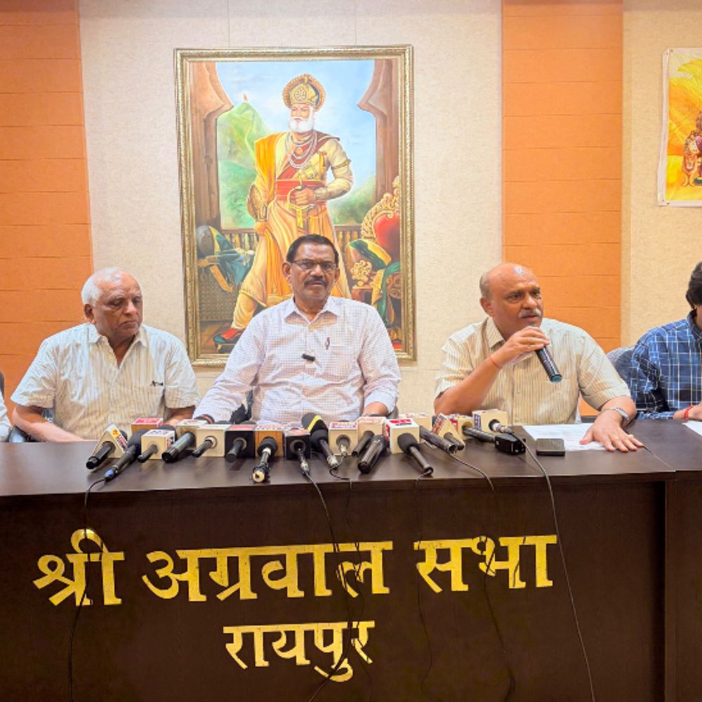 अग्रसेन-जयंती पर रायपुर में होंगे 7 दिन तक कई आयोजन:मोहल्ला समितियों से शुरू होगा महोत्सव, 4 को अग्राथॉन, 10 को कार्निवल, 11 को निकलेगी शोभायात्रा