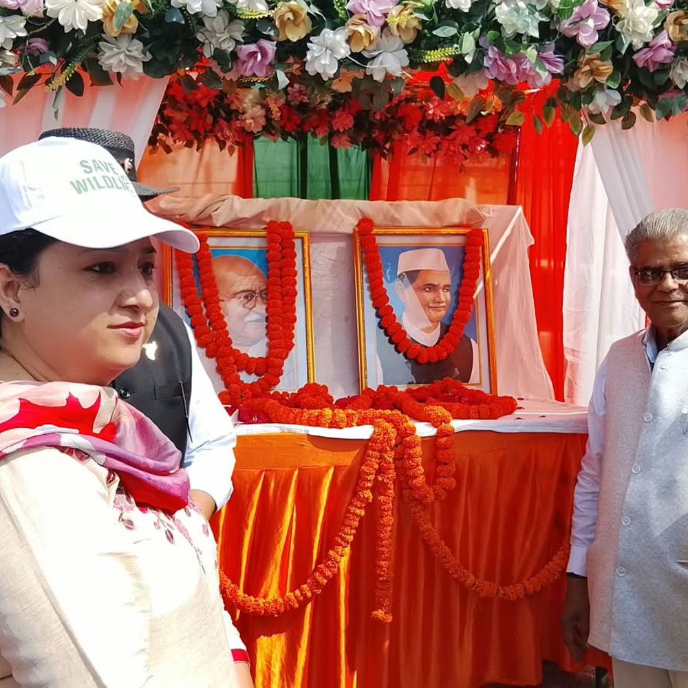 बरेली में वन्य प्राणी सप्ताह शुरू:वन मंत्री ने दिखाई जागरूकता वॉकाथान को हरी झंडी, ITBP जवान और NCC कैडेट हुए शामिल
