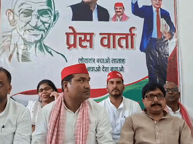 अयोध्या में सपा का 7 दिन का आंदोलन:CEC के इस्तीफे की मांग,SIR को लेकर जताया विरोध; जिला मुख्यालय पर मार्च और गांधी प्रतिमा पर धरना-प्रदर्शन का ऐलान