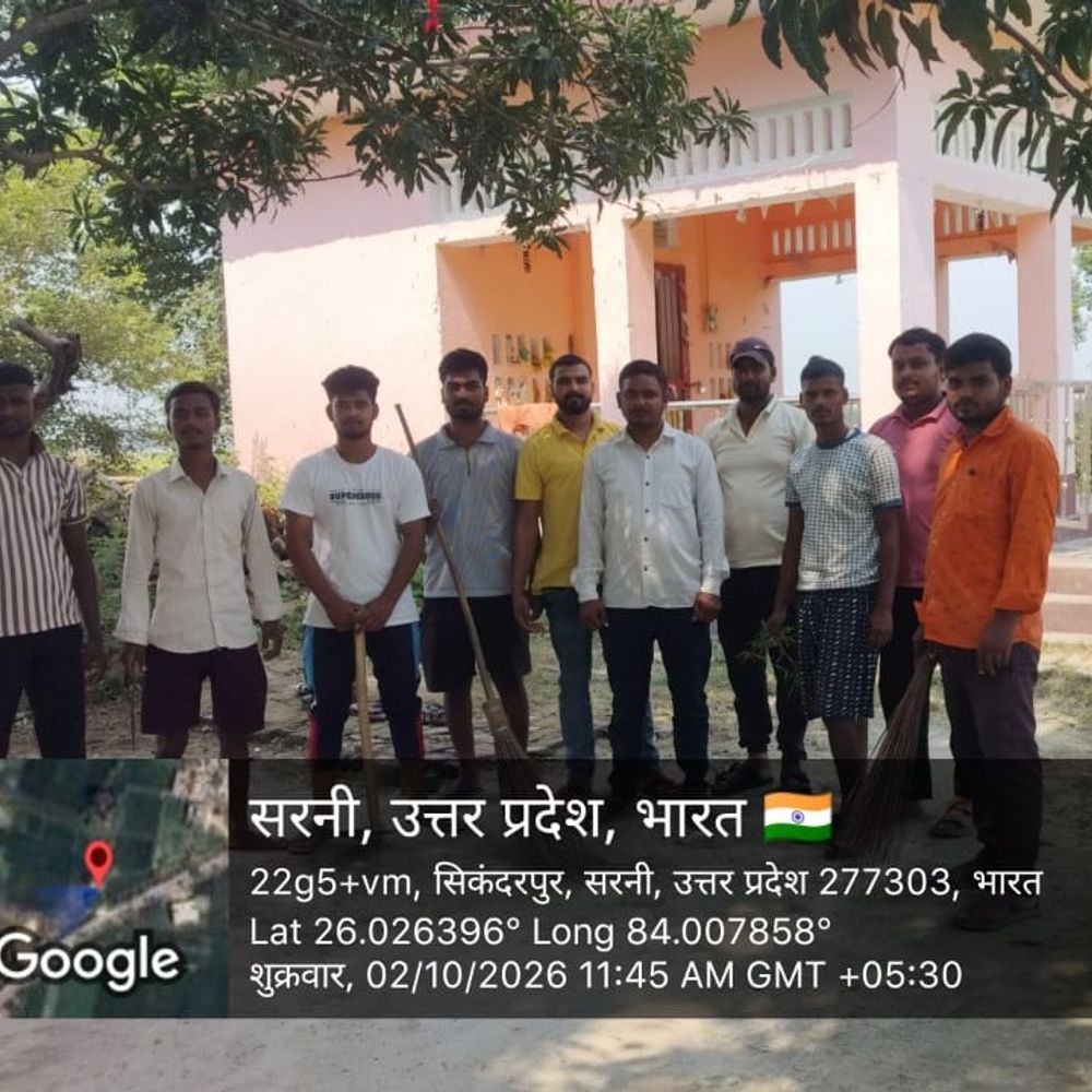 रामपुर कटराई में स्वच्छता अभियान:ग्रामीणों को दिया गया साफ-सफाई का संदेश