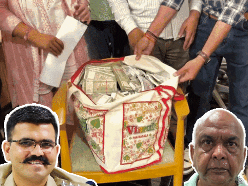 घूस के 1 करोड़ रुपए 'ऊपर' देने वाला था ASP:ACB के पास दलाल-शिकायतकर्ता की रिकॉर्डिंग; मोबाइल खोलेगा राज, घूसकांड में कौन-कौन शामिल