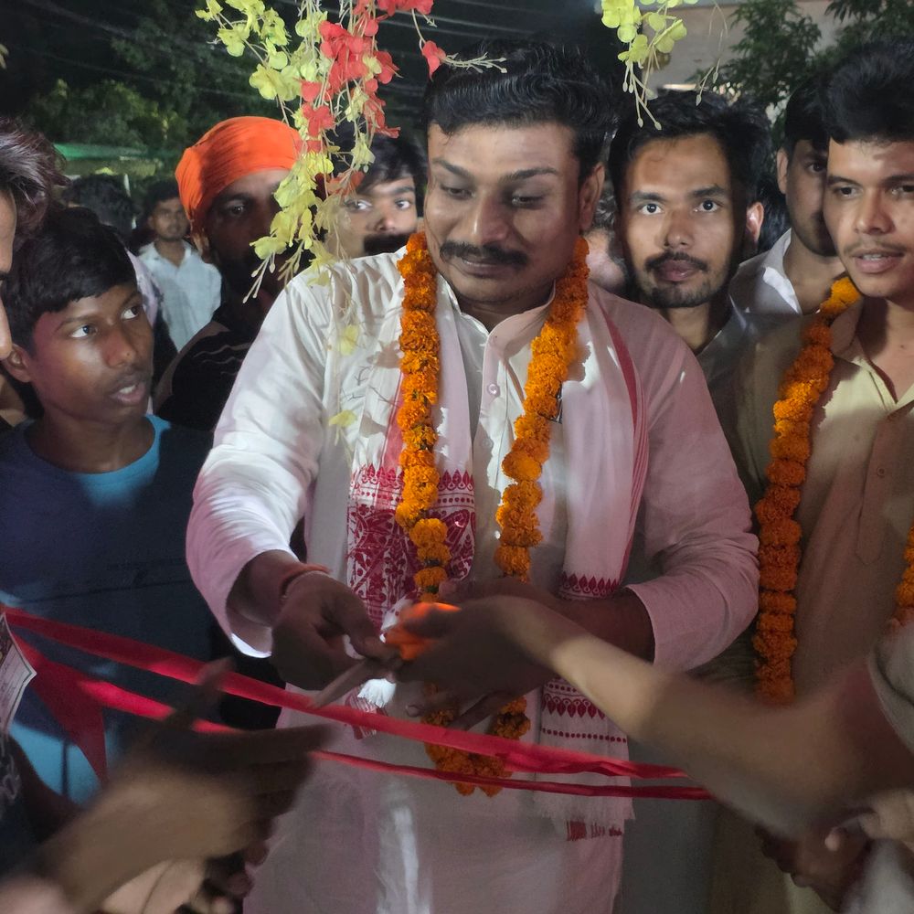 नाथनगर में कबड्डी प्रतियोगिता:खिलाड़ियों ने कबड्डी में दिखाया दम, देर रात तक मुकाबले देखने आयें खेलप्रेम