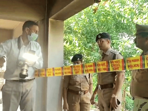 शाहजहांपुर में रात भर जले थे साधुओं के शव:विसरा-डीएनए सुरक्षित, मंदिर संरक्षक-आरोपी के बीच था विवाद, जावनरों को भी पीटता था आरोपी