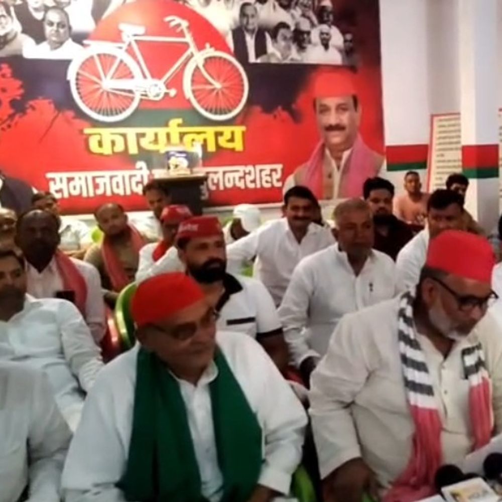 बुलंदशहर में सपा का 'लोकतंत्र बचाओ' अभियान शुरू:4 अक्टूबर को डॉ. अंबेडकर चौक तक निकालेगी पैदल मार्च