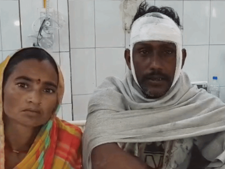 3 लाख के लेनदेन पर दो भाइयों के परिवार भिड़े:शिवपुरी में बड़े भाई और भतीजे पर डंडे-कुल्हाड़ी से हमला करने का आरोप