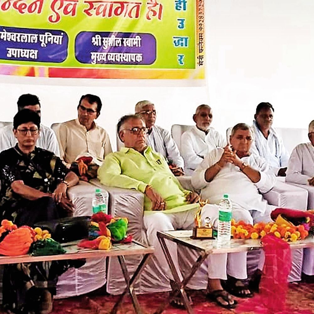 सादुलपुर में सहकारी समिति की वार्षिक सभा हुई, वेयर हाउस के लिए भूमि खरीदने पर बनी सहमति