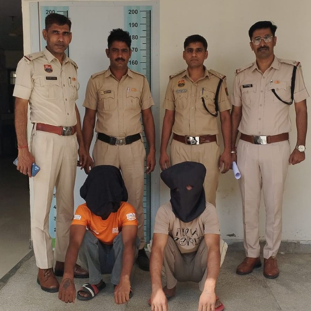 हिसार में युवक पर लोहे के सुए से हमला:काम से जा रहा, हमलावरों ने रोका रास्ता, पुलिस ने दो आरोपी अरेस्ट किए