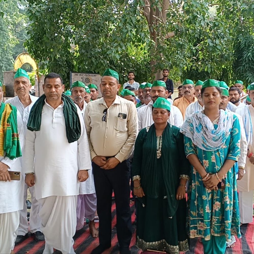 बरेली में तिकुनिया के शहीदों को दी श्रद्धांजलि:लखीमपुर कांड को यादकर किसानों ने चेताया- वादे पूरे न हुए तो देशभर में उग्र आंदोलन होगा