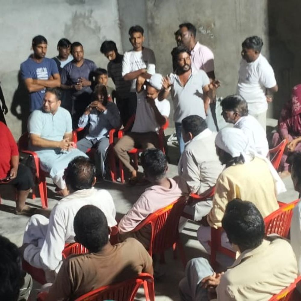 भूना नगरपालिका भंग करने का वाल्मीकि समाज ने किया विरोध:बोले- 100 परिवारों का चूल्हा बंद हो जाएगा, शहर के विकास पर भी असर पड़ेगा