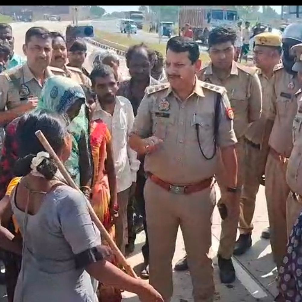 15 हजार के लेनदेन के विवाद में युवक की मौत:कौशांबी में परिजनों ने हाईवे जाम किया; 3 दिन बाद शव मिलने से आक्रोश, हत्या का आरोप