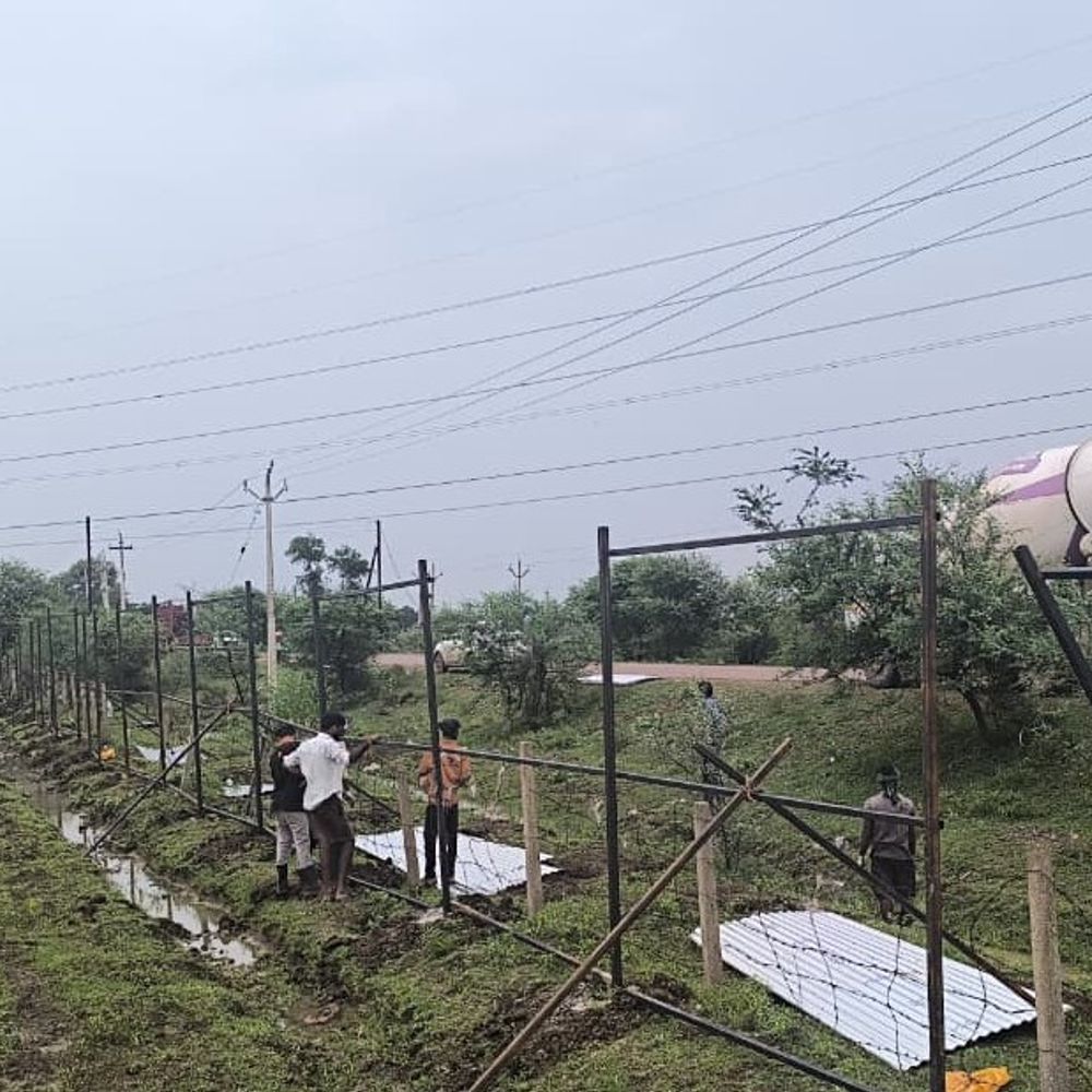 तमाम विरोधों के बाद खेरधा में ही बनेगा बायो-गैस प्लांट:7.5 एकड़ जमीन पर बीपीसीएल ने चारों तरफ बनाया बाउंड्रीवॉल, 150 टन जैविक कचरे से रोज बनेगा 12-15 टन बॉयोगैस
